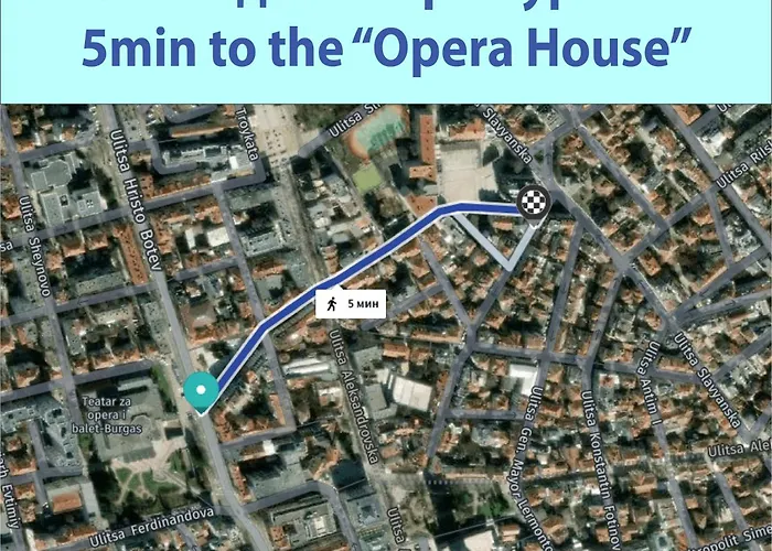 The Square - Old Flat With 2 Bedrooms, 1st Fl * Burgas